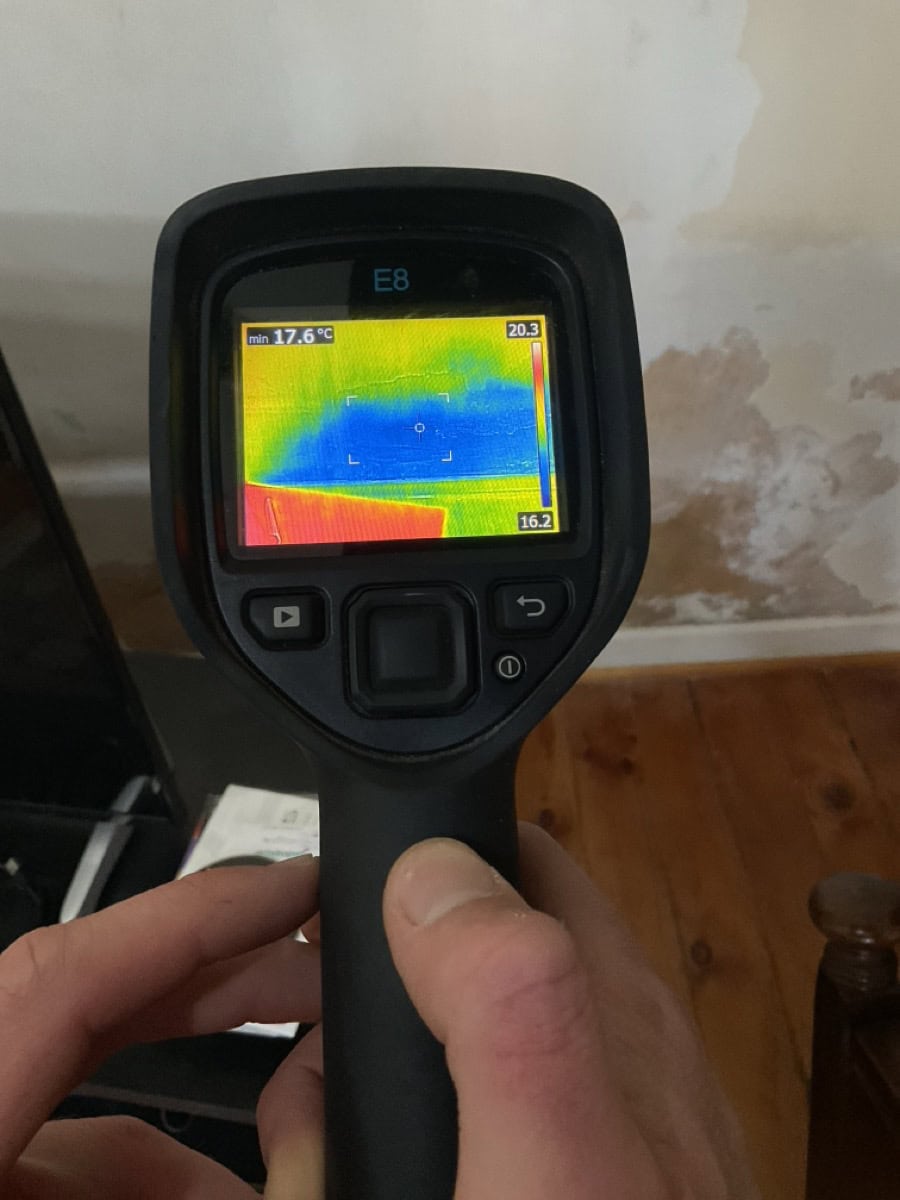 thermal leak detection